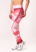 Legging Fitness Feminina Estampada Tie Dye Listrado Rosé Printed Dlk