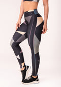 Legging Fitness Feminina Estampada Geométrico Degradê Printed Dlk
