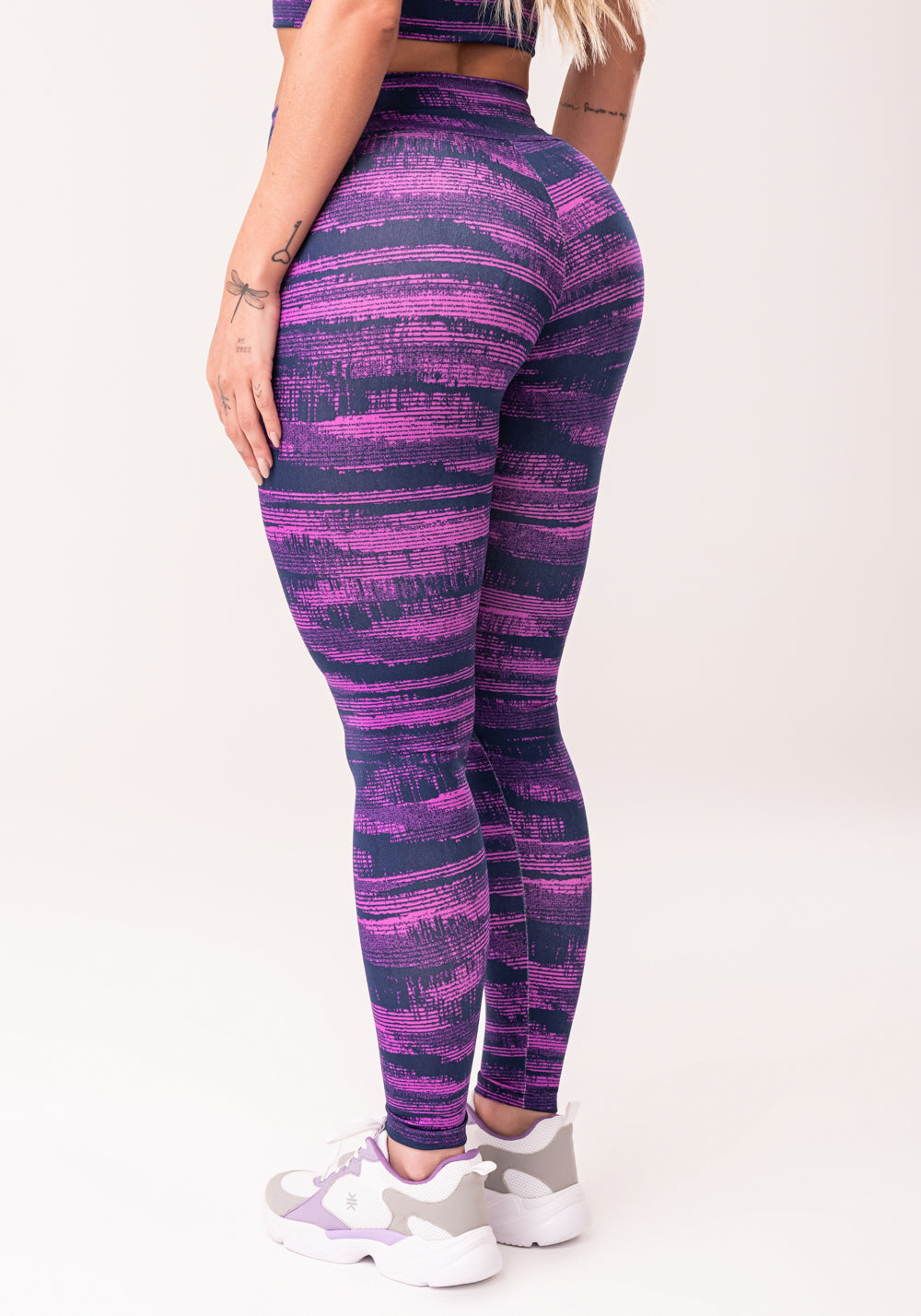 Legging Fitness Feminina Pink Estampada Disruption Euphoria Dlk