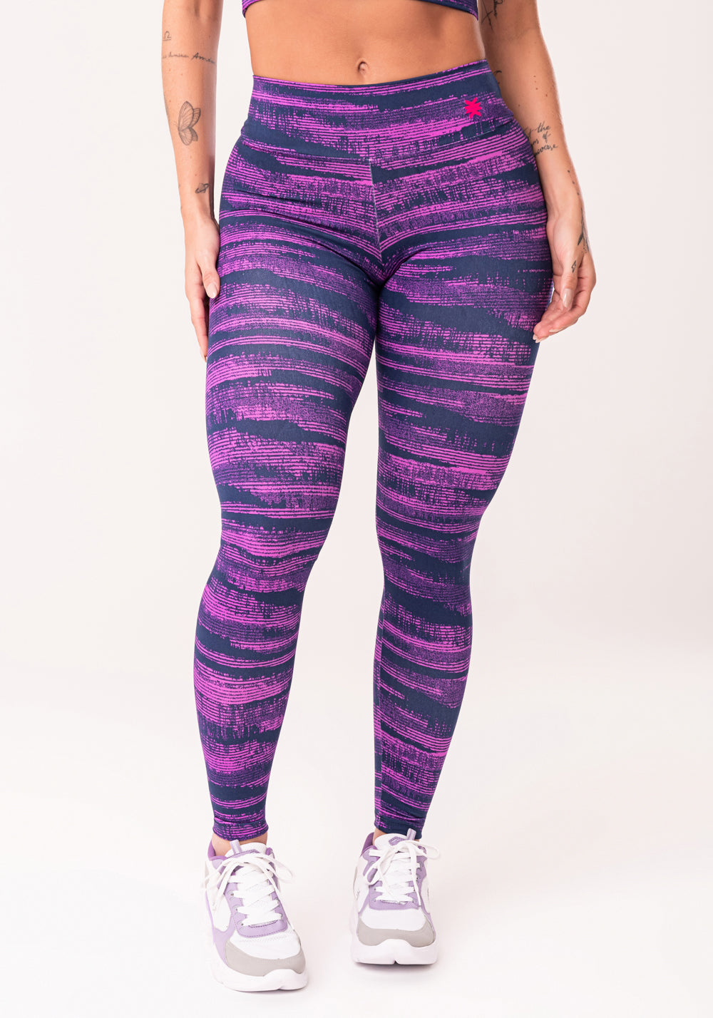 Legging Fitness Feminina Pink Estampada Disruption Euphoria Dlk