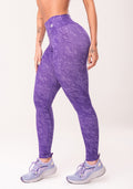 Legging Fitness Feminina Lilás Estampada Camouflage Euphoria Dlk