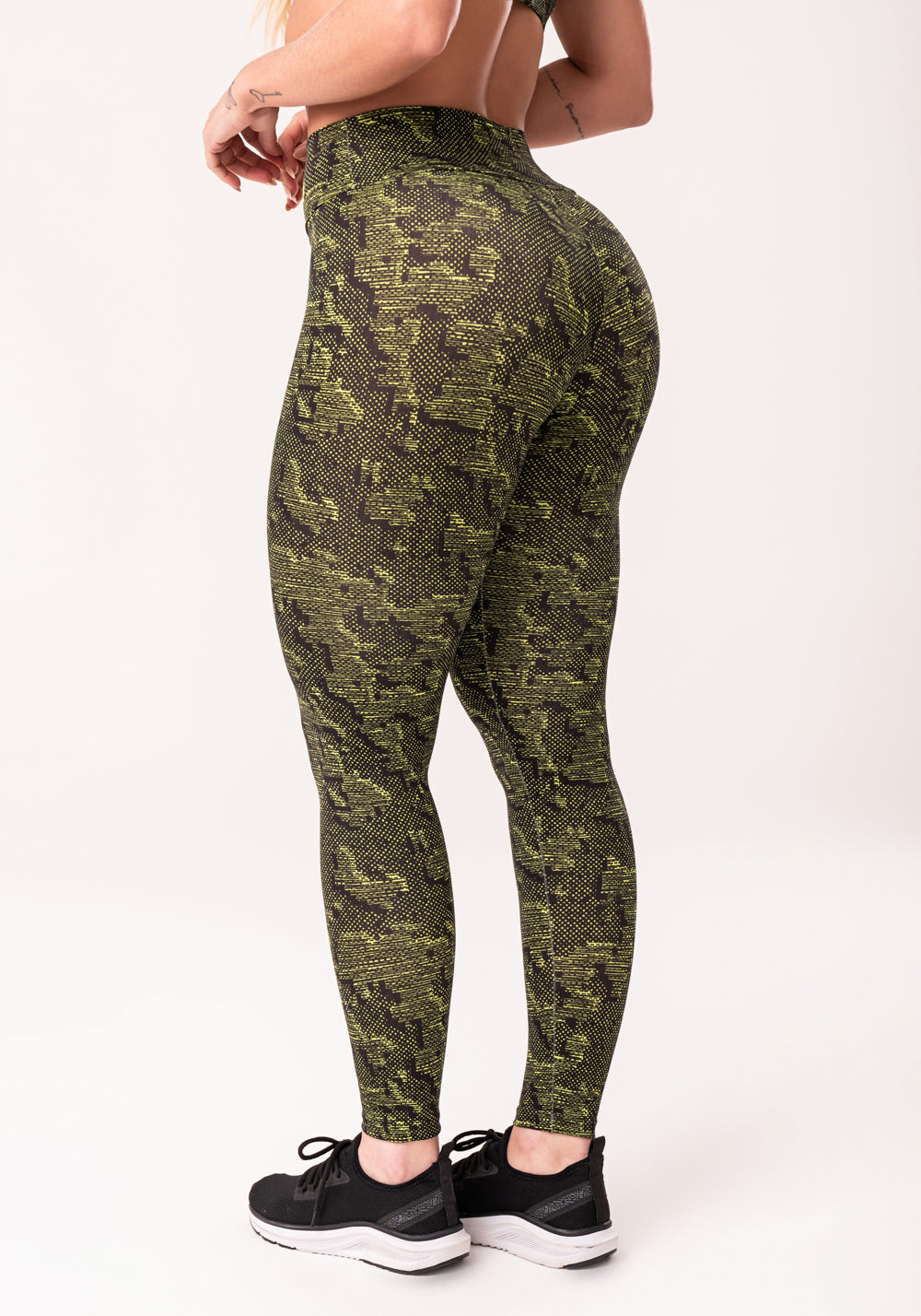 Legging Fitness Feminina Neon Estampada Camouflage Euphoria Dlk