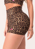 Short Fitness Feminino Estampado Jaguar Euphoria Dlk