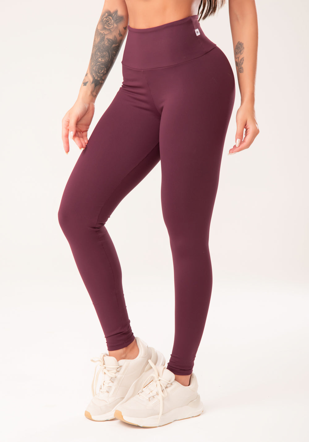 Legging Fitness Feminina Vinho Harmony Dlk