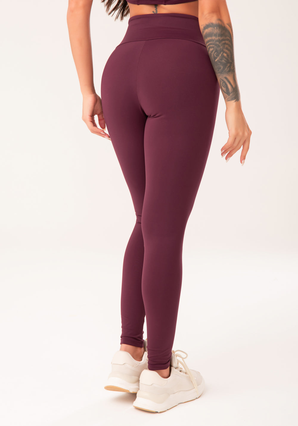 Legging Fitness Feminina Vinho Harmony Dlk