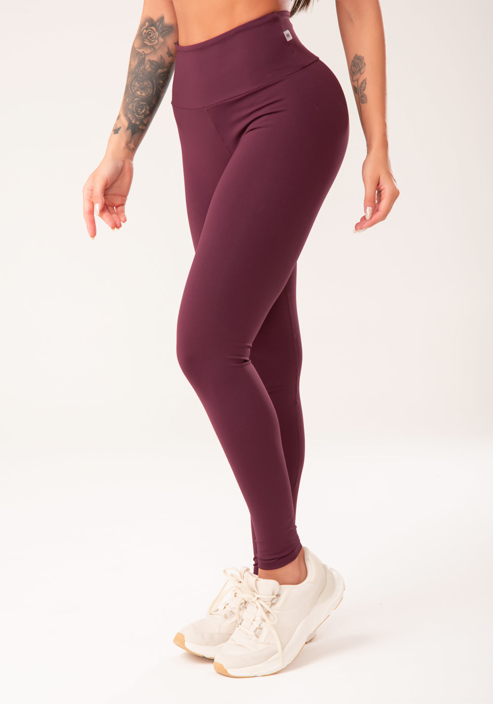 Legging Fitness Feminina Vinho Harmony Dlk