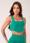 Top Corselet Feminino Verde Harmony Dlk