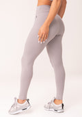 Legging Fitness Feminina Cinza Com Cós Largo Oasis Dlk