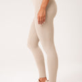 Legging Fitness Feminina Areia Canelada com Cós Alto Seamless+ Dlk