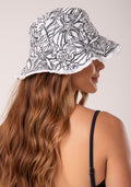 Chapéu Bucket Dupla Face Maré Cheia Branco Al Mare Dlk
