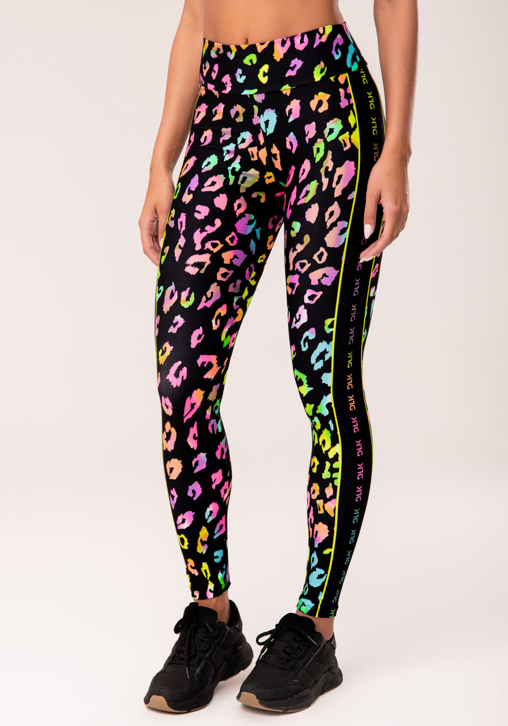 Legging Fitness Feminina Estampada Neon Euphoric Printed Dlk