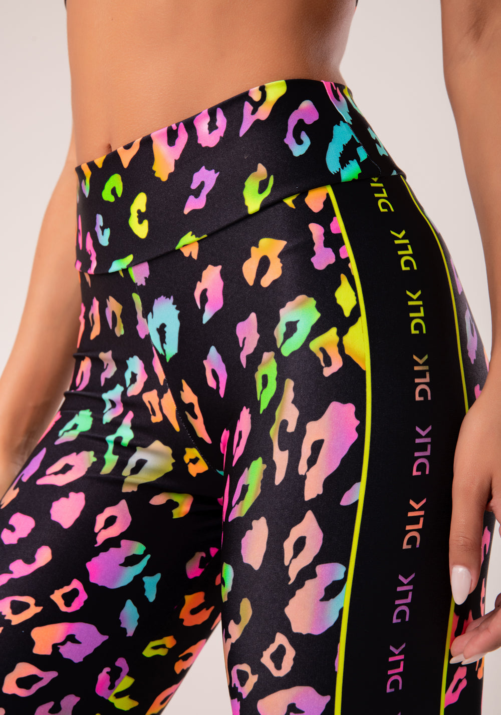 Legging Fitness Feminina Estampada Neon Euphoric Printed Dlk