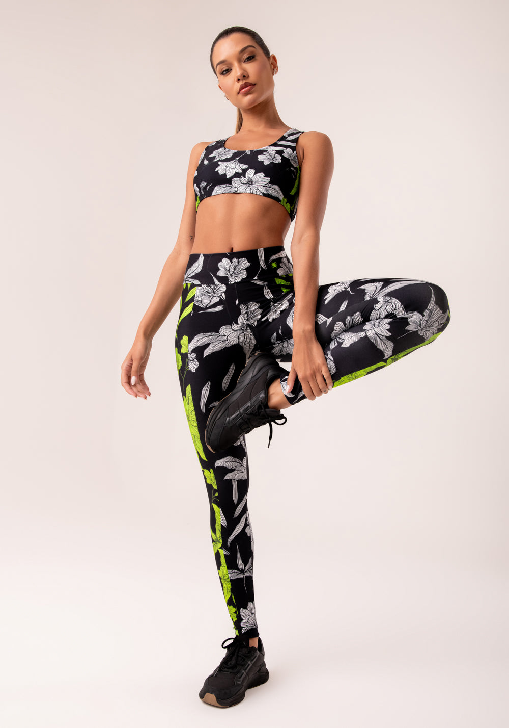 Legging Fitness Feminina Estampada Neon Paradise Printed Dlk
