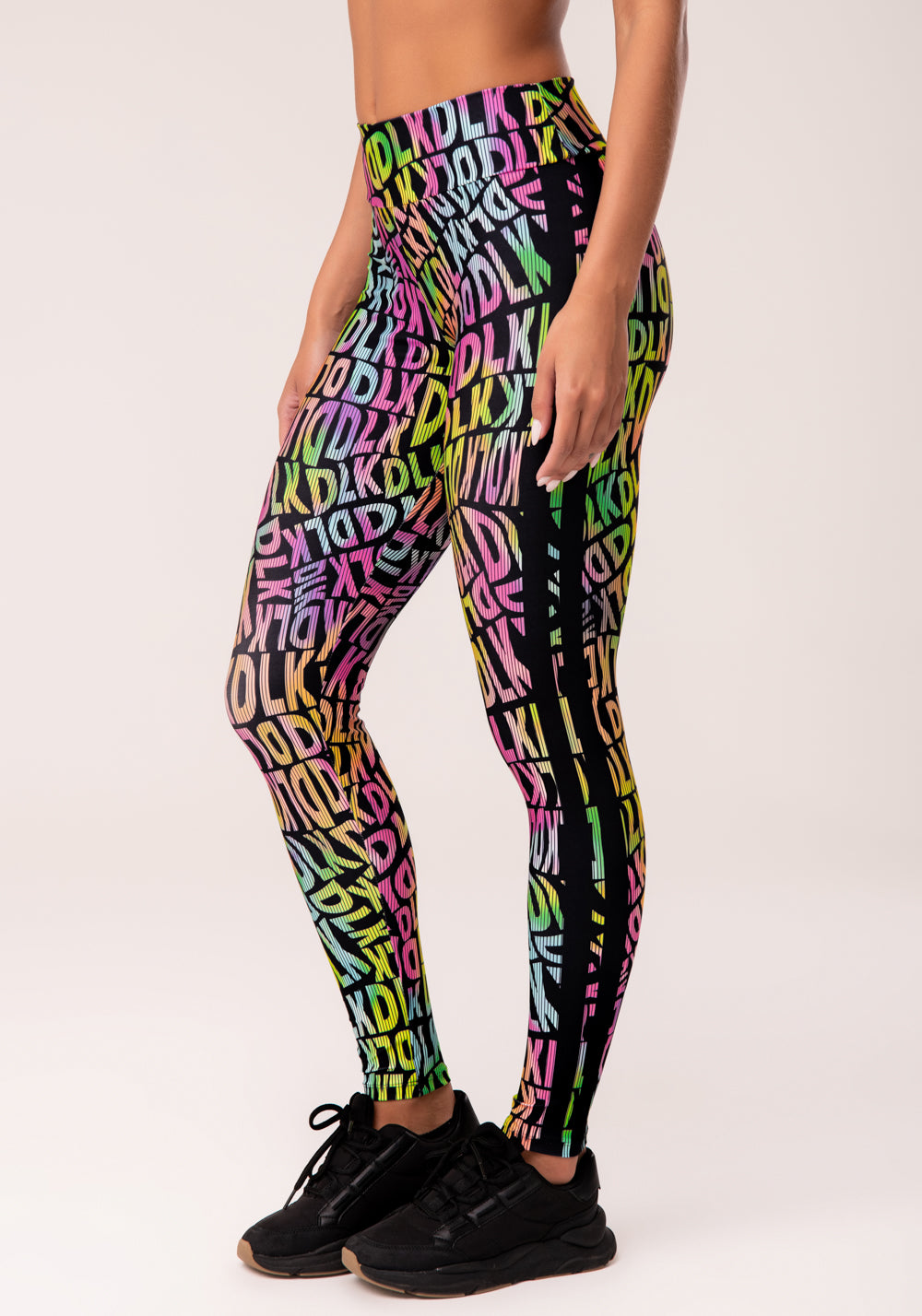 Legging Fitness Feminina Estampada Neon Utopia Printed Dlk