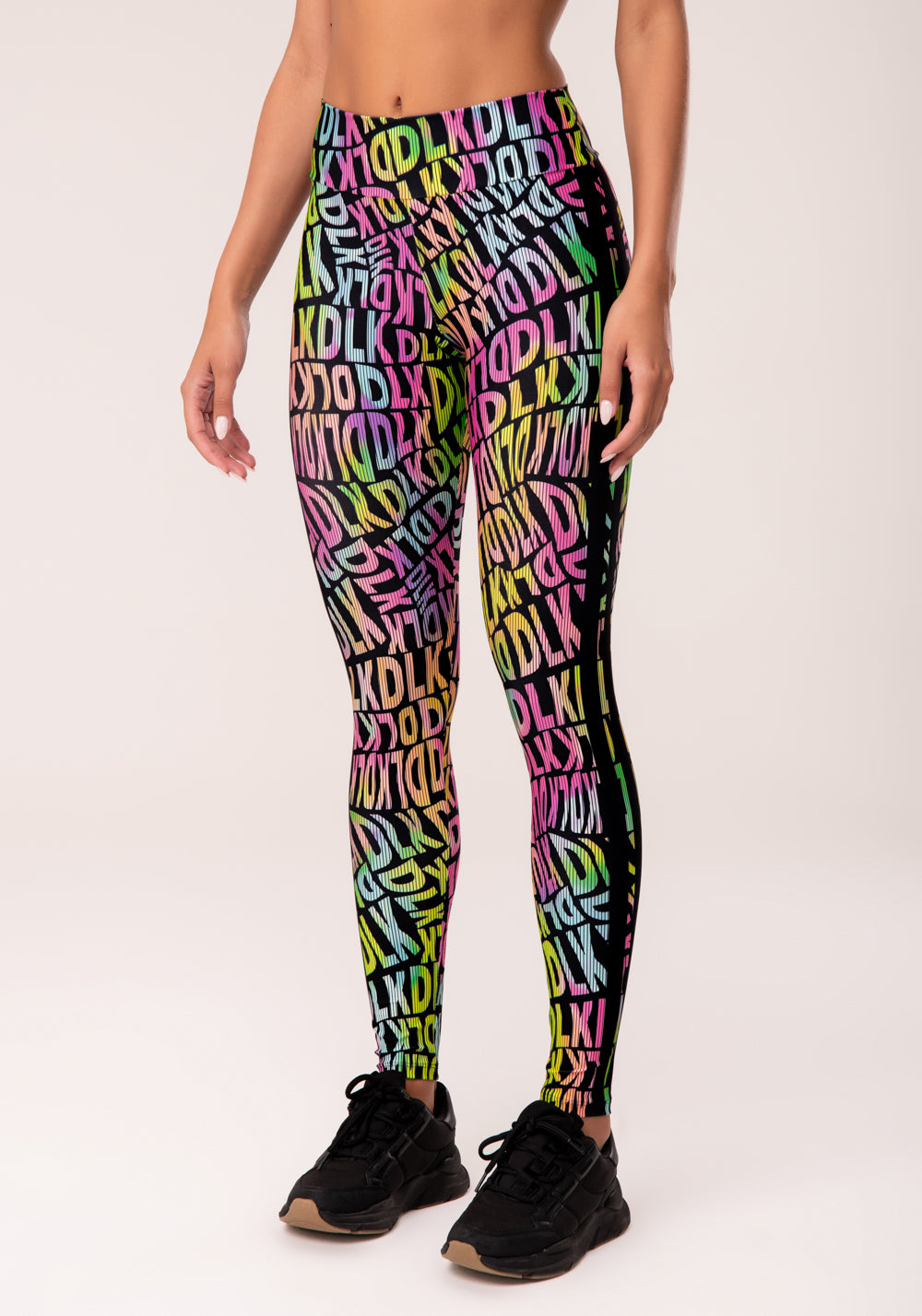 Legging Fitness Feminina Estampada Neon Utopia Printed Dlk