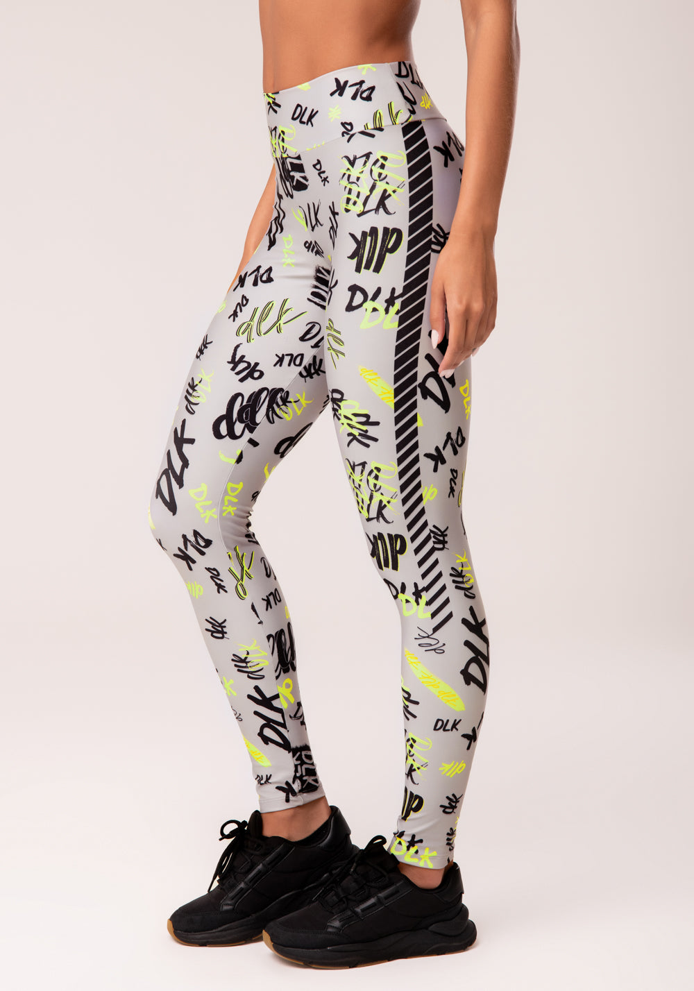 Legging Fitness Feminina Estampada Neon Infusion Printed Dlk