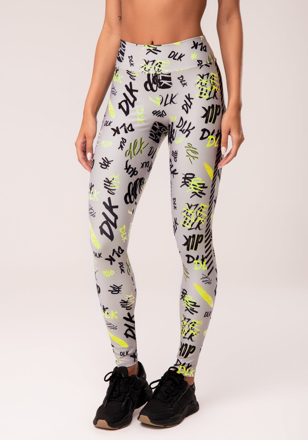 Legging Fitness Feminina Estampada Neon Infusion Printed Dlk