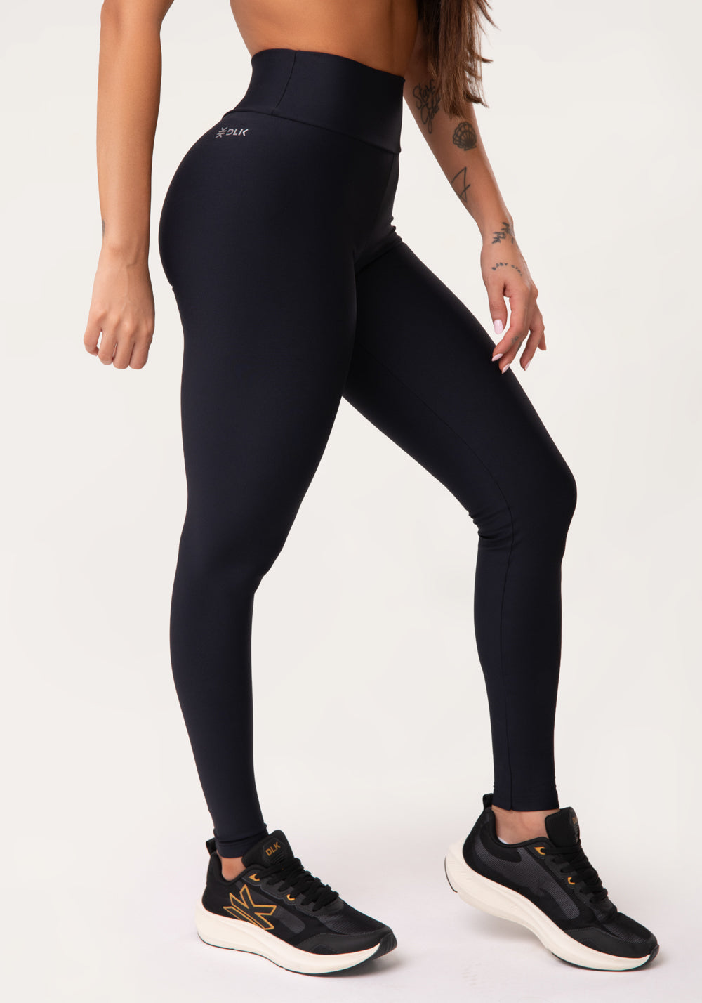Legging Fitness Feminina Preto Aura Dlk