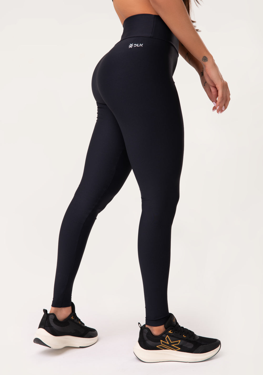 Legging Fitness Feminina Preto Aura Dlk