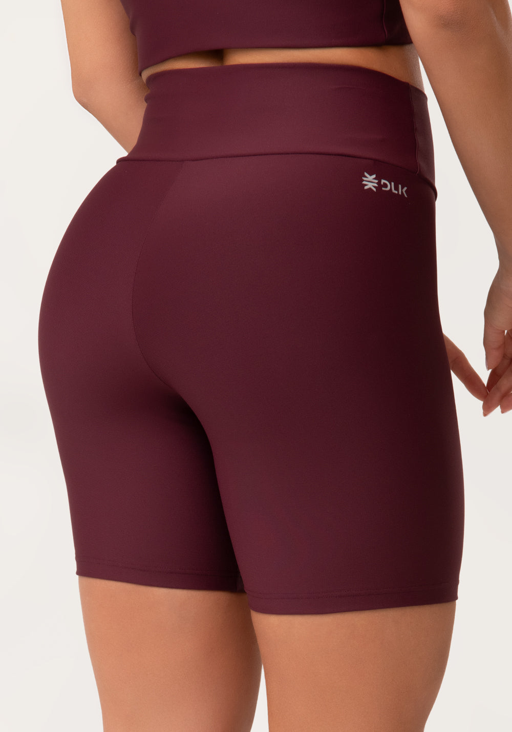 Bermuda Fitness Feminina Vinho Aura Dlk