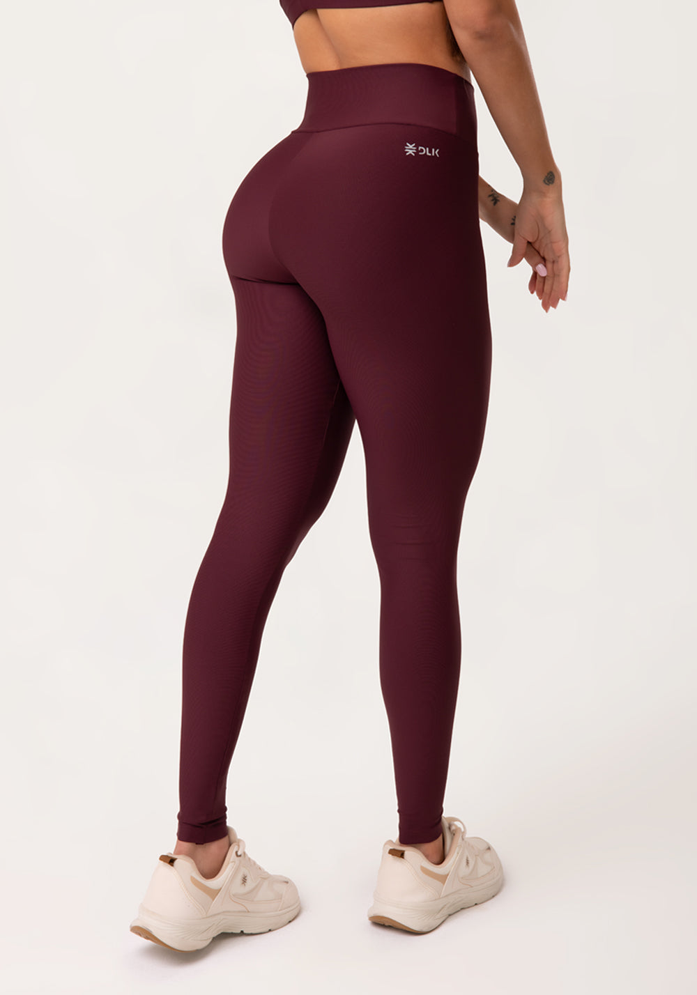 Legging Fitness Feminina Vinho Aura Dlk