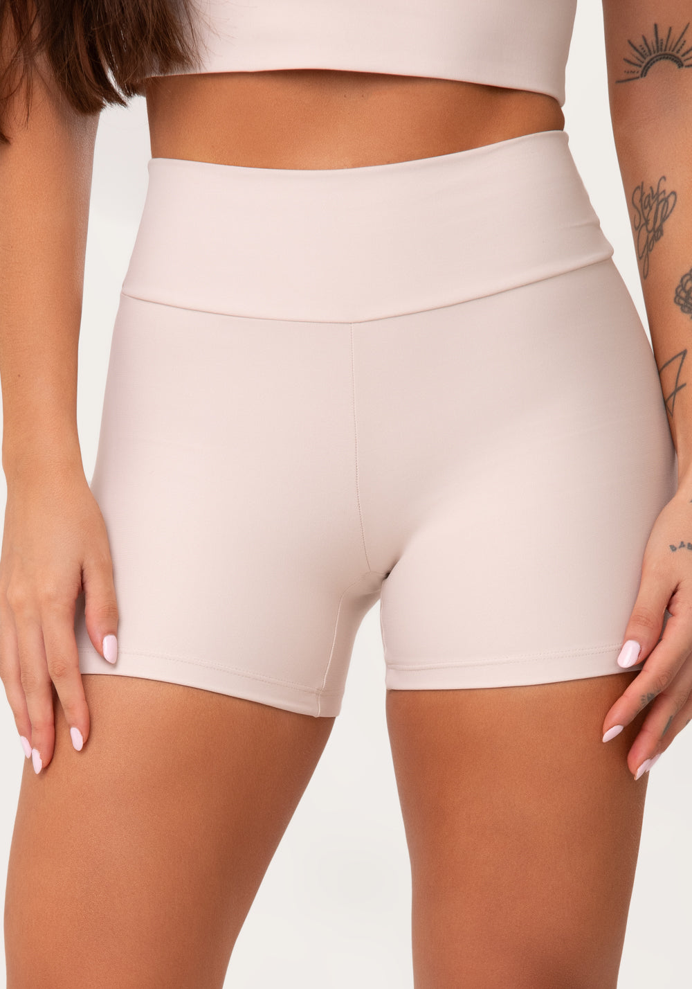 Short Fitness Feminino Nude Aura Dlk