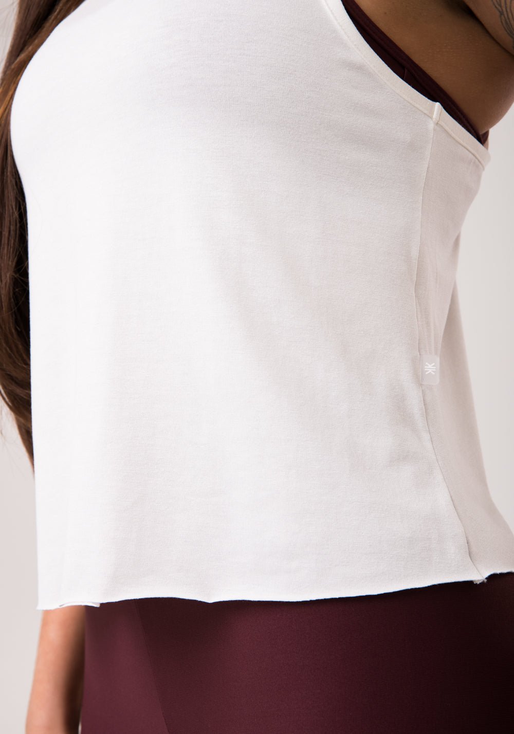 Cropped Feminino Off White Aura Dlk