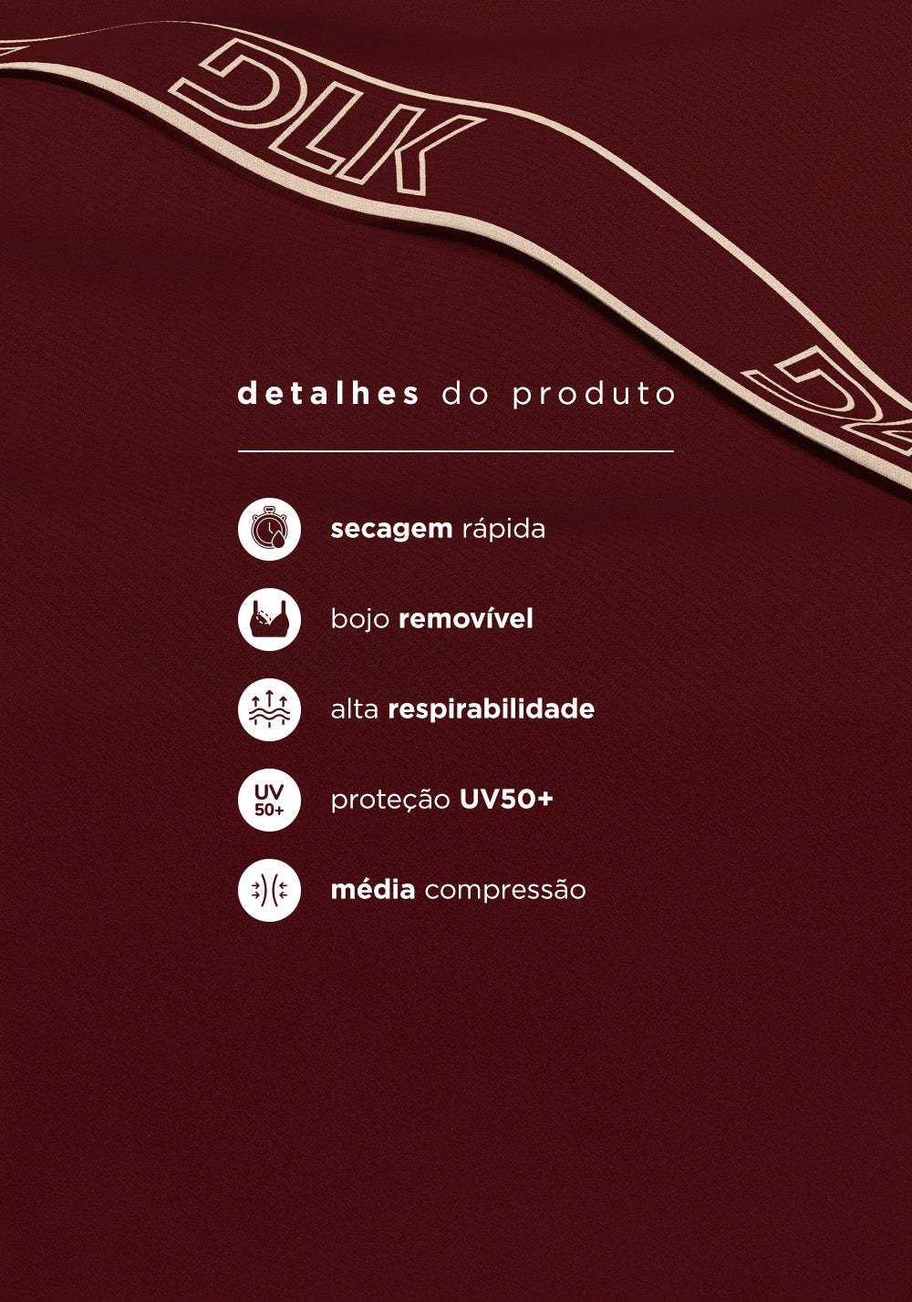Top Fitness Feminino Com Bojo E Alças Cruzadas De Elástico Activity Dlk Vermelho Cereja