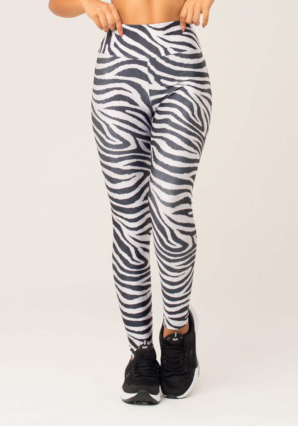 Legging Fitness Feminina Estampada Zebra Animal Printed Dlk