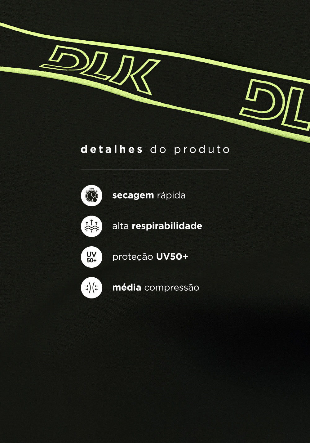 Bermuda Fitness Feminina Com Elástico Estreito Lateral Activity Dlk Preto