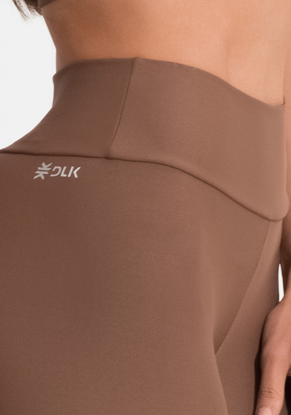Bermuda Fitness Feminina Marrom Aura Dlk