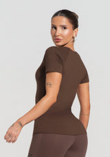Blusa Feminina Com Manga Raglan Soul Dlk Marrom