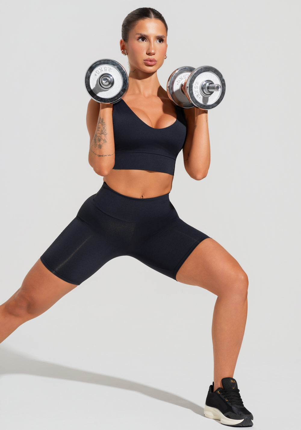 Bermuda Fitness Feminina Soul Dlk Preto