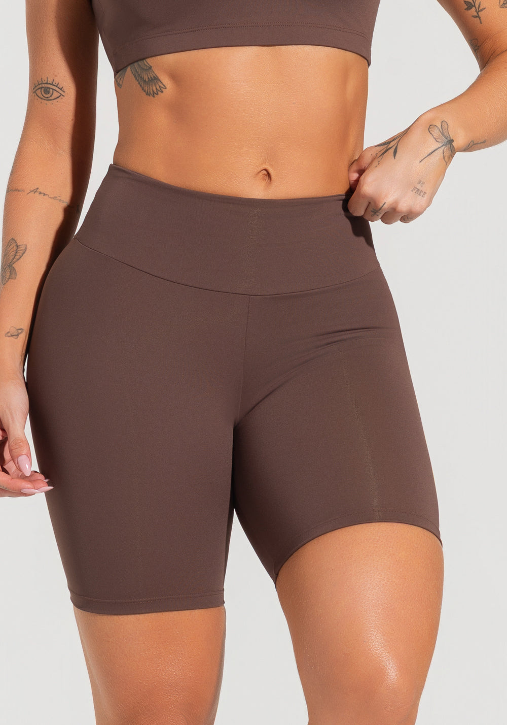 Bermuda Fitness Feminina Soul Dlk Marrom