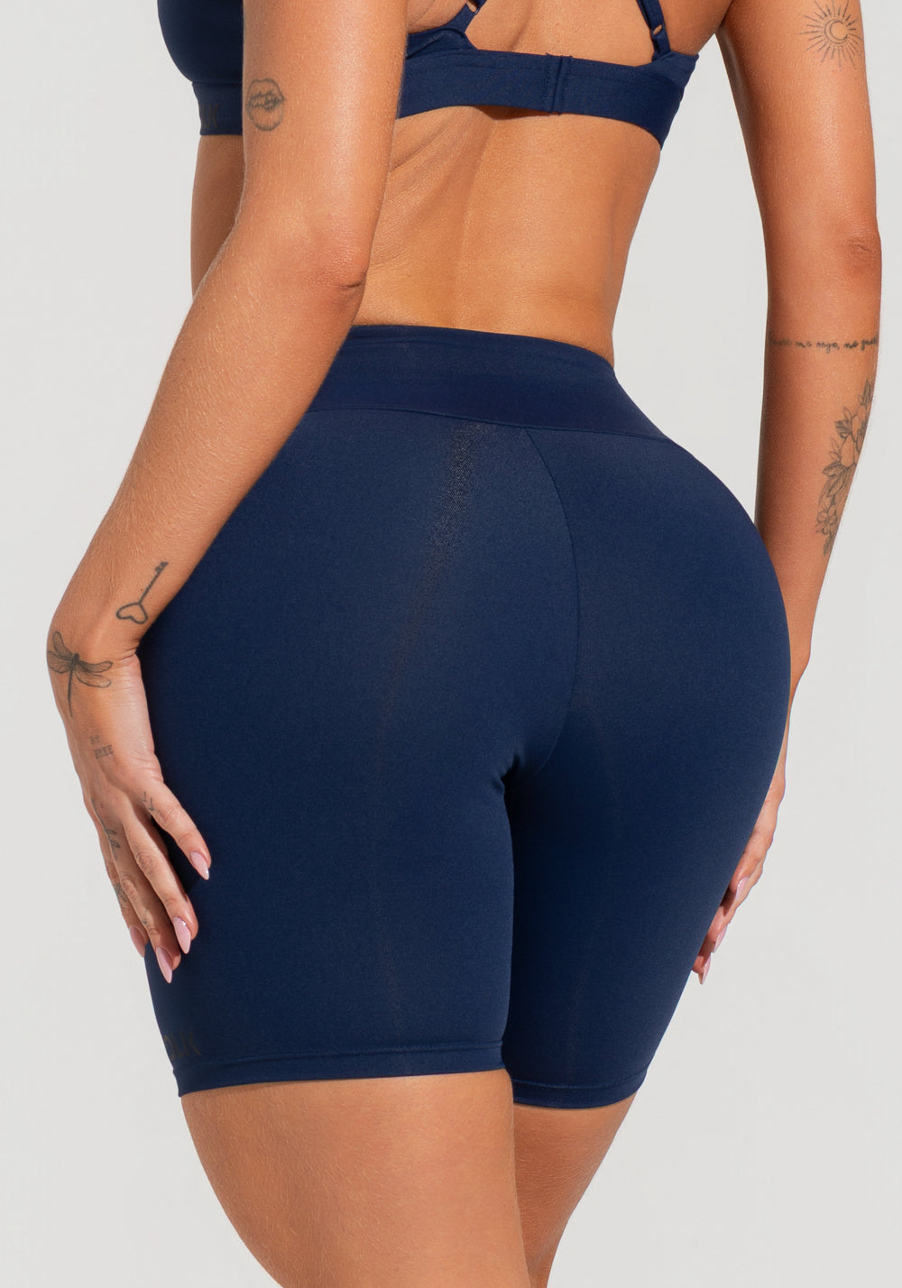 Bermuda Fitness Feminina Soul Dlk Azul Marinho