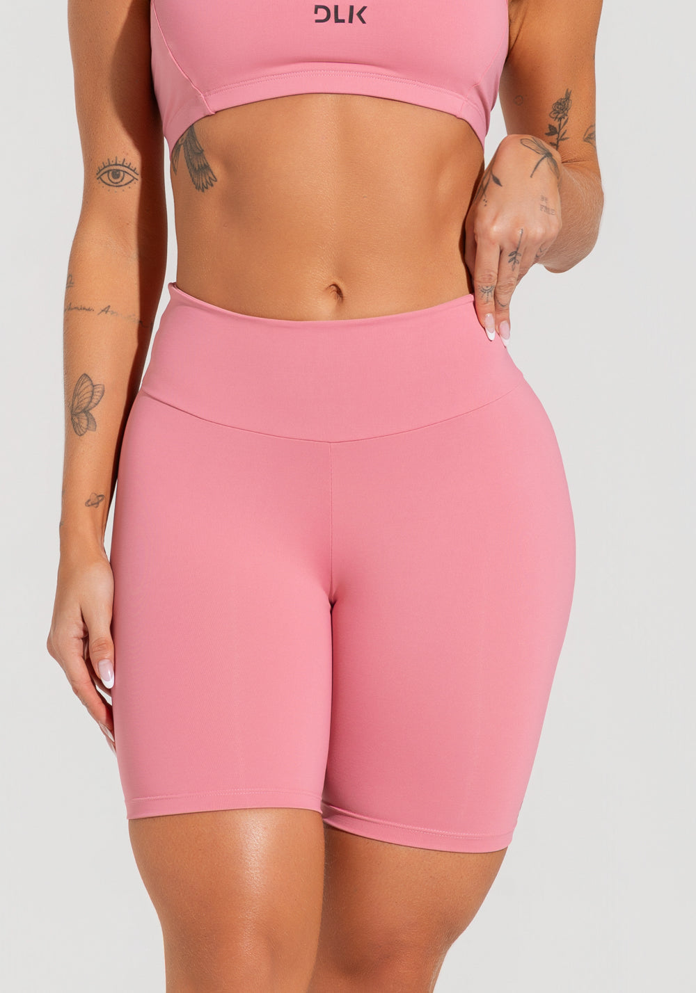 Bermuda Fitness Feminina Soul Dlk Rosa