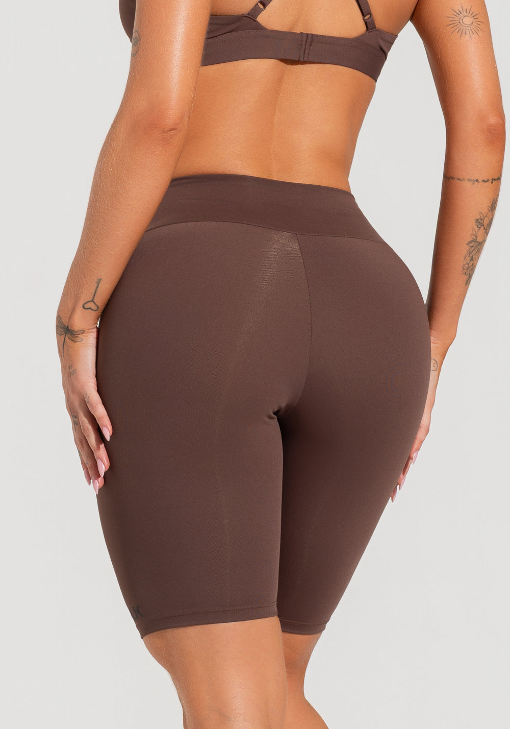 Bermuda Ciclista Feminina Soul Dlk Marrom