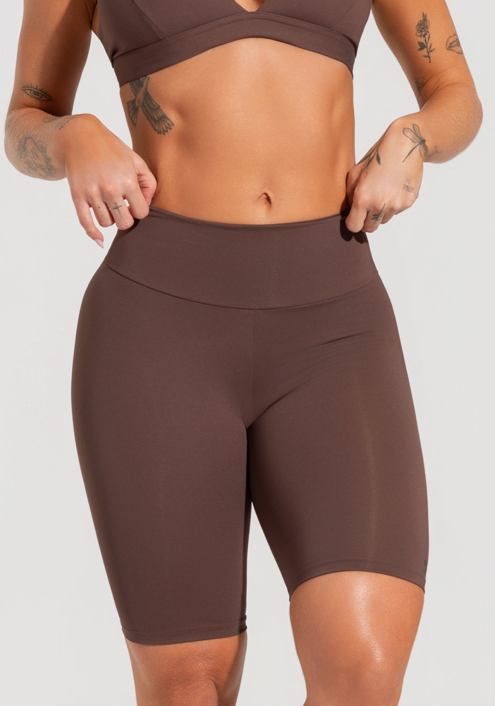 Bermuda Ciclista Feminina Soul Dlk Marrom
