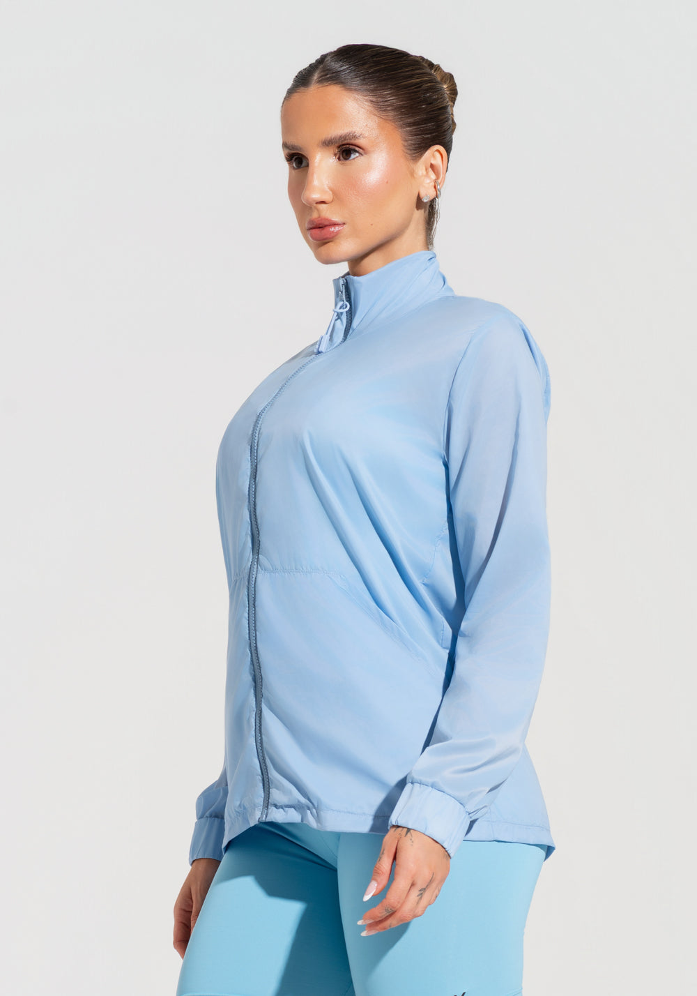 Casaco Corta Vento Fitness Feminino Soul Dlk Azul