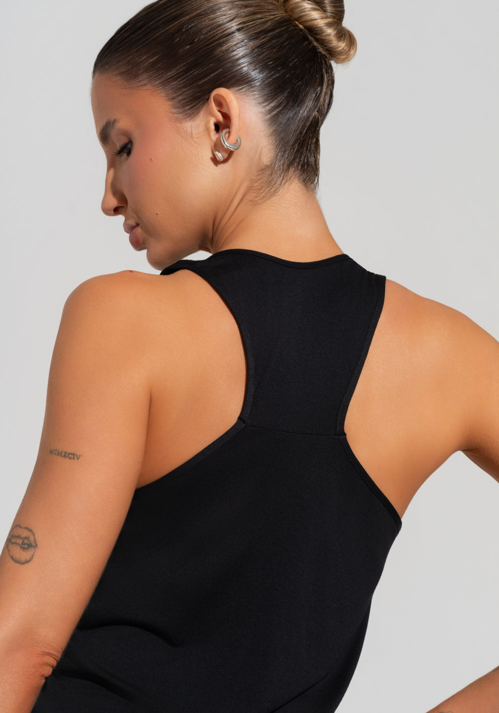 Camiseta Fitness Feminina Modelo Nadador Soul Dlk Preto