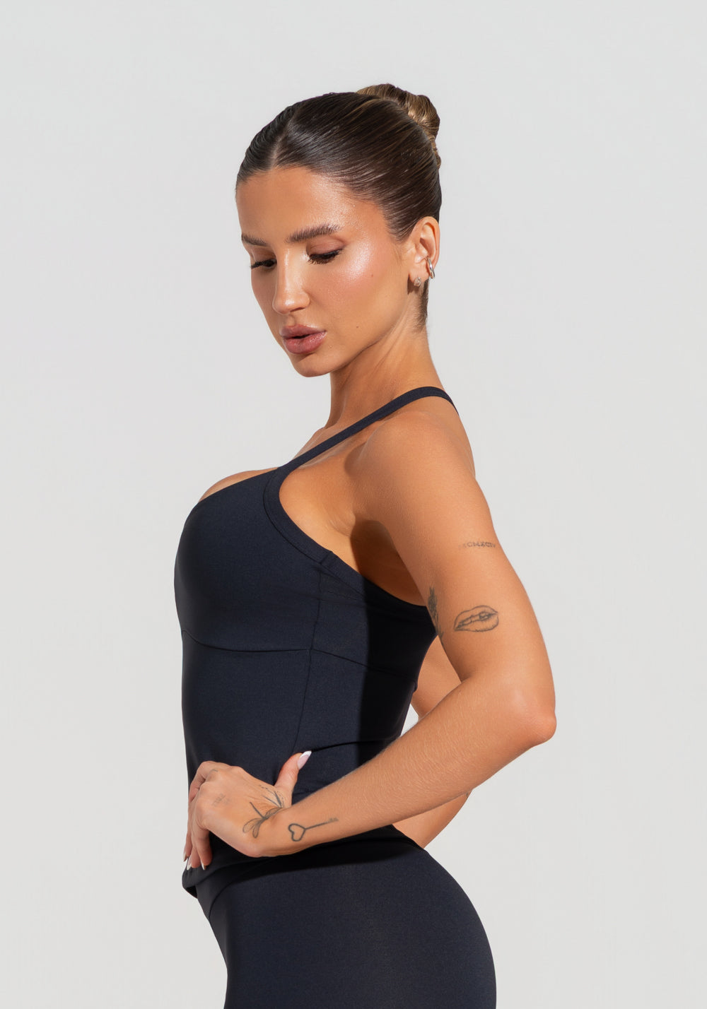 Camiseta Fitness Feminina Soul Dlk Preto