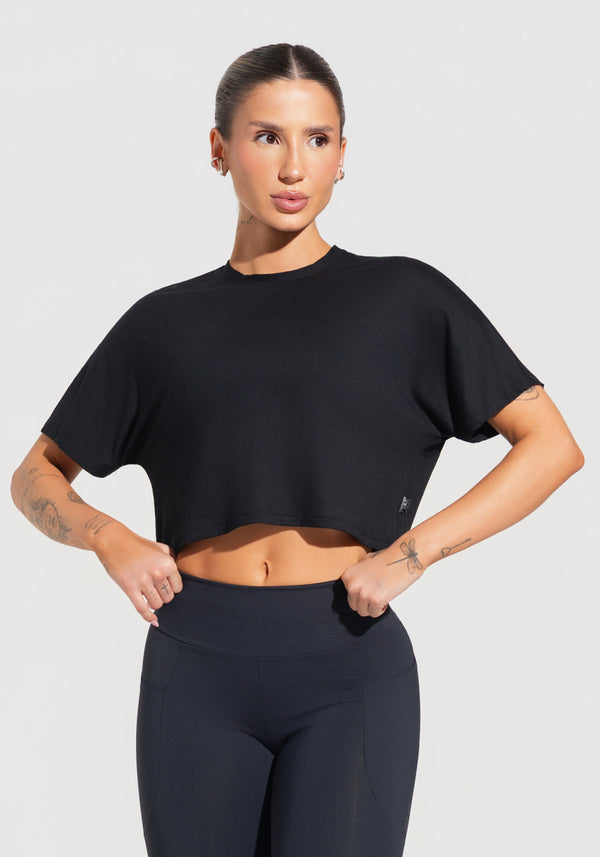 Cropped Feminino Soul Dlk Preto