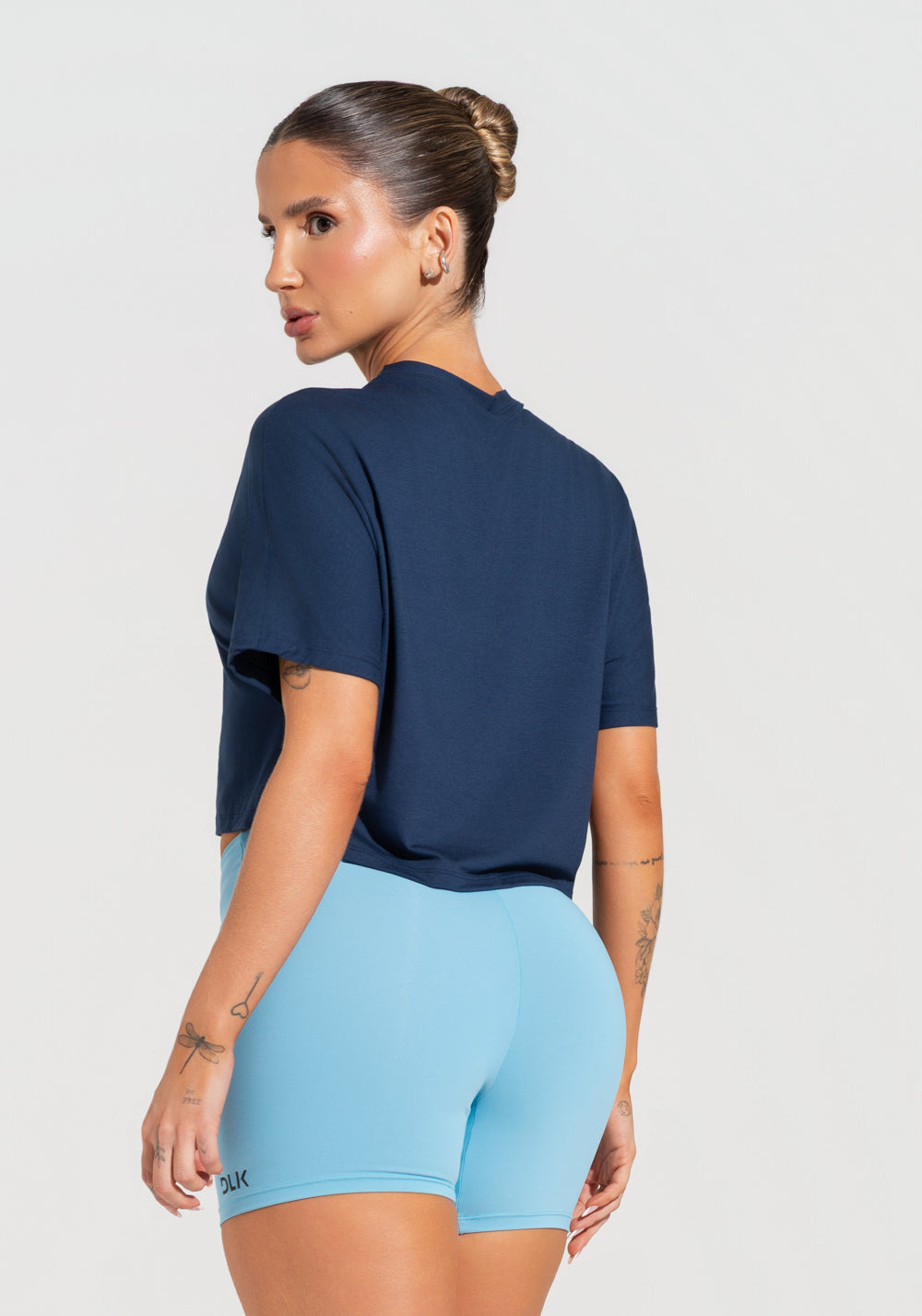 Cropped Feminino Soul Dlk Azul Marinho