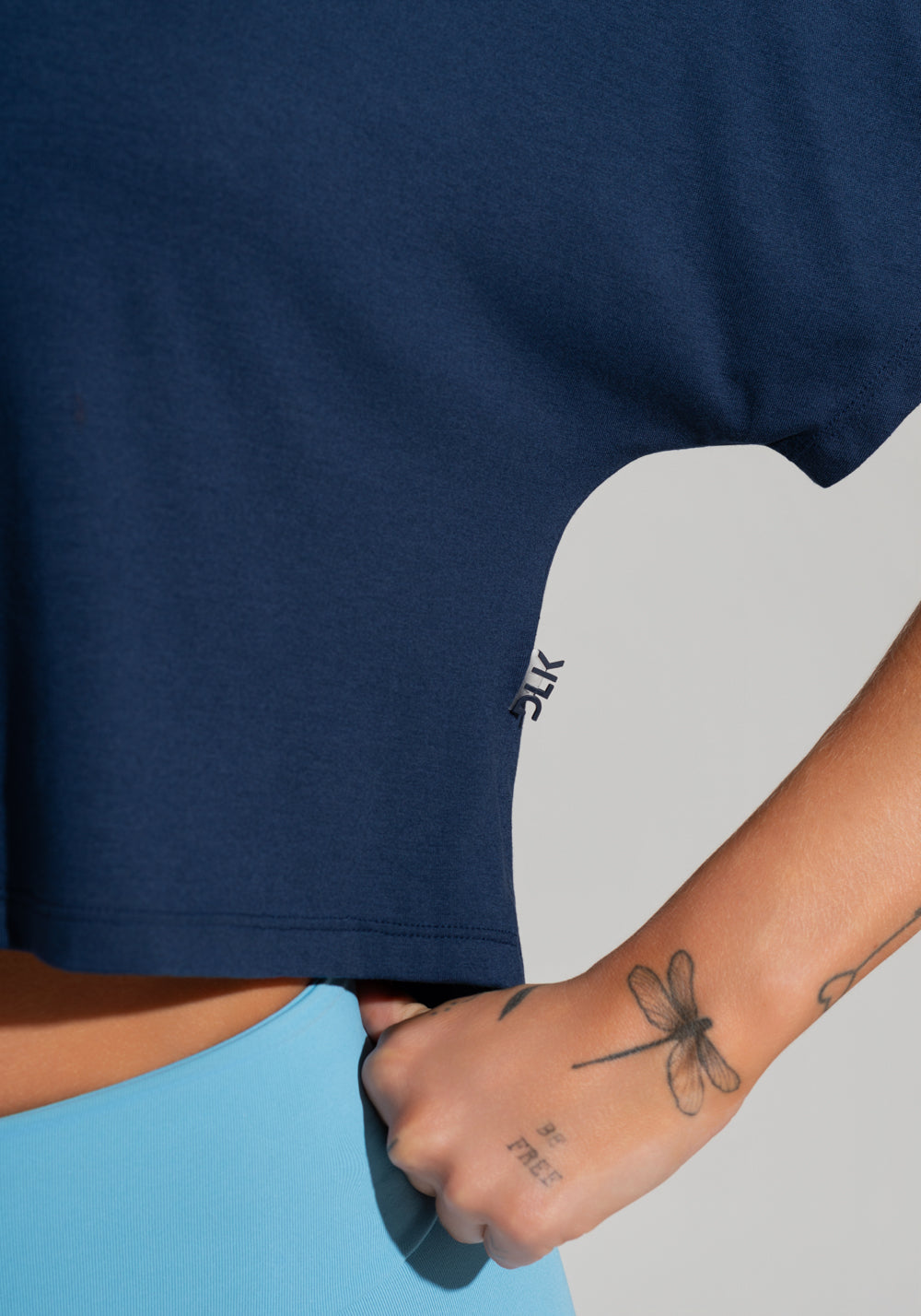 Cropped Feminino Soul Dlk Azul Marinho