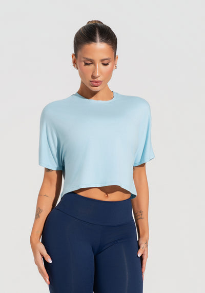 Cropped Feminino Soul Dlk Azul