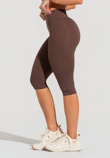 Calça Capri Fitness Feminina Soul Dlk Marrom