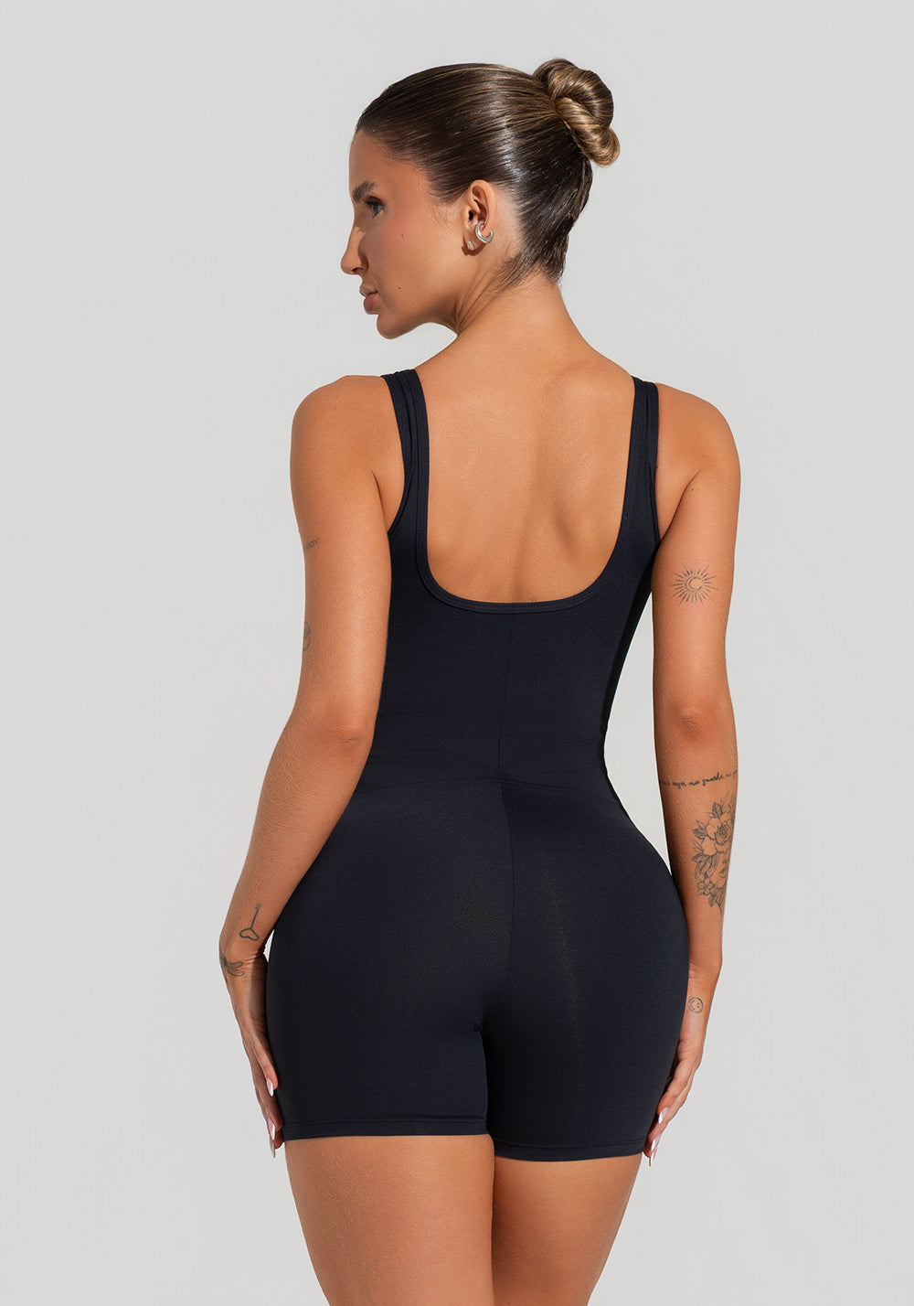 Macaquinho Fitness Feminino Com Alças Largas Soul Dlk Preto