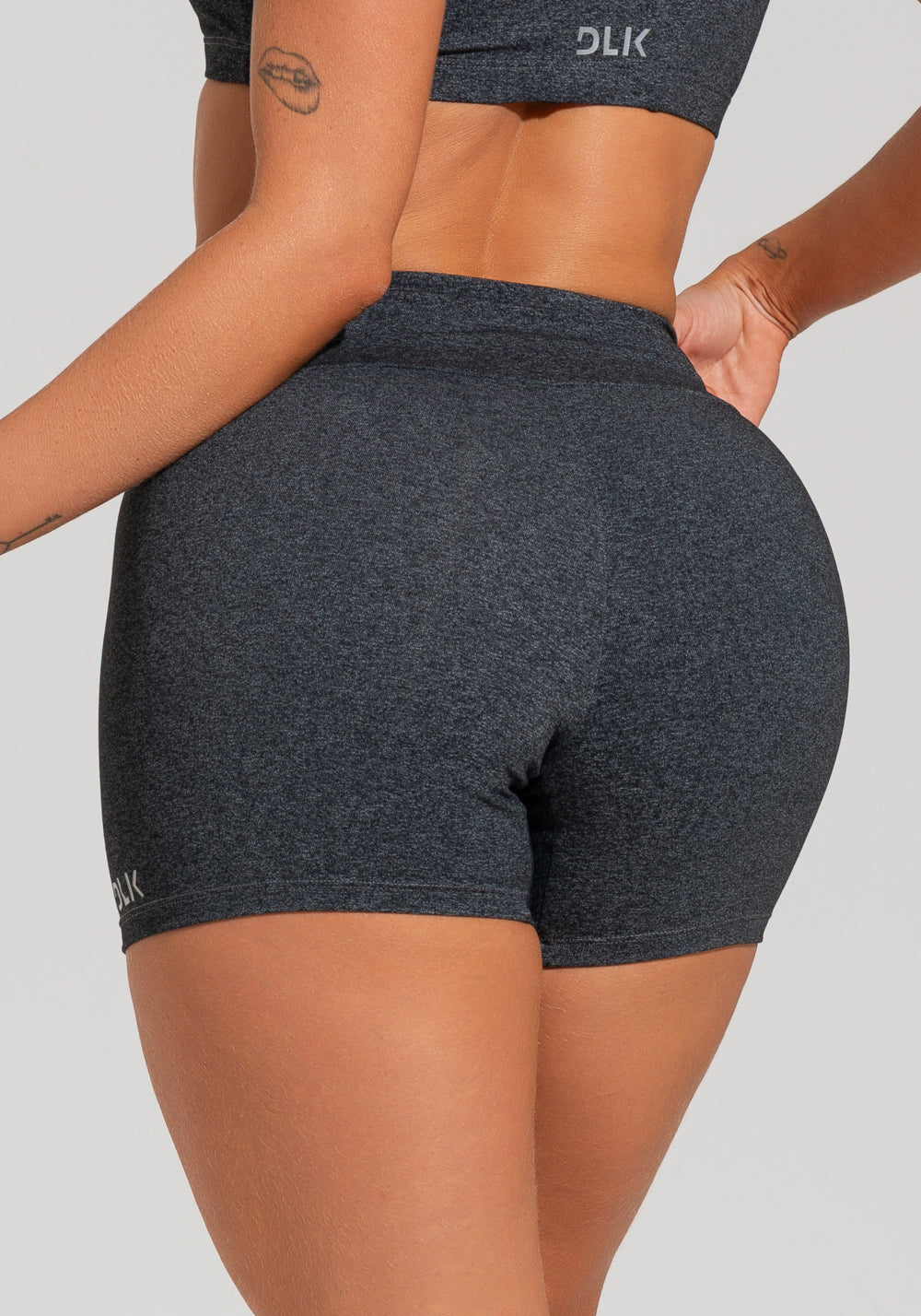 Short Fitness Feminino Soul Dlk Mescla