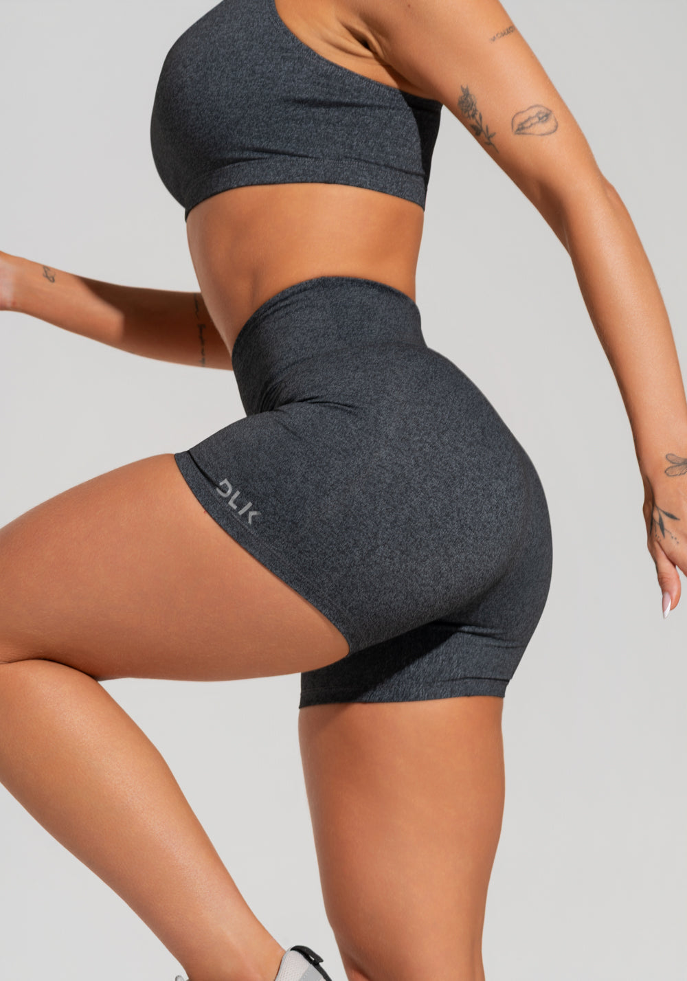 Short Fitness Feminino Soul Dlk Mescla