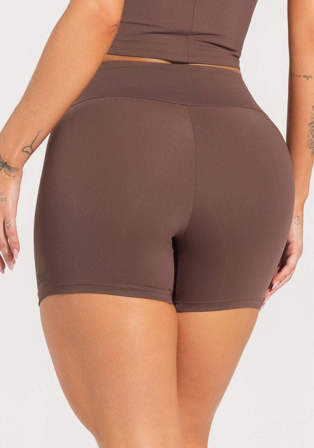 Short Fitness Feminino Soul Dlk Marrom